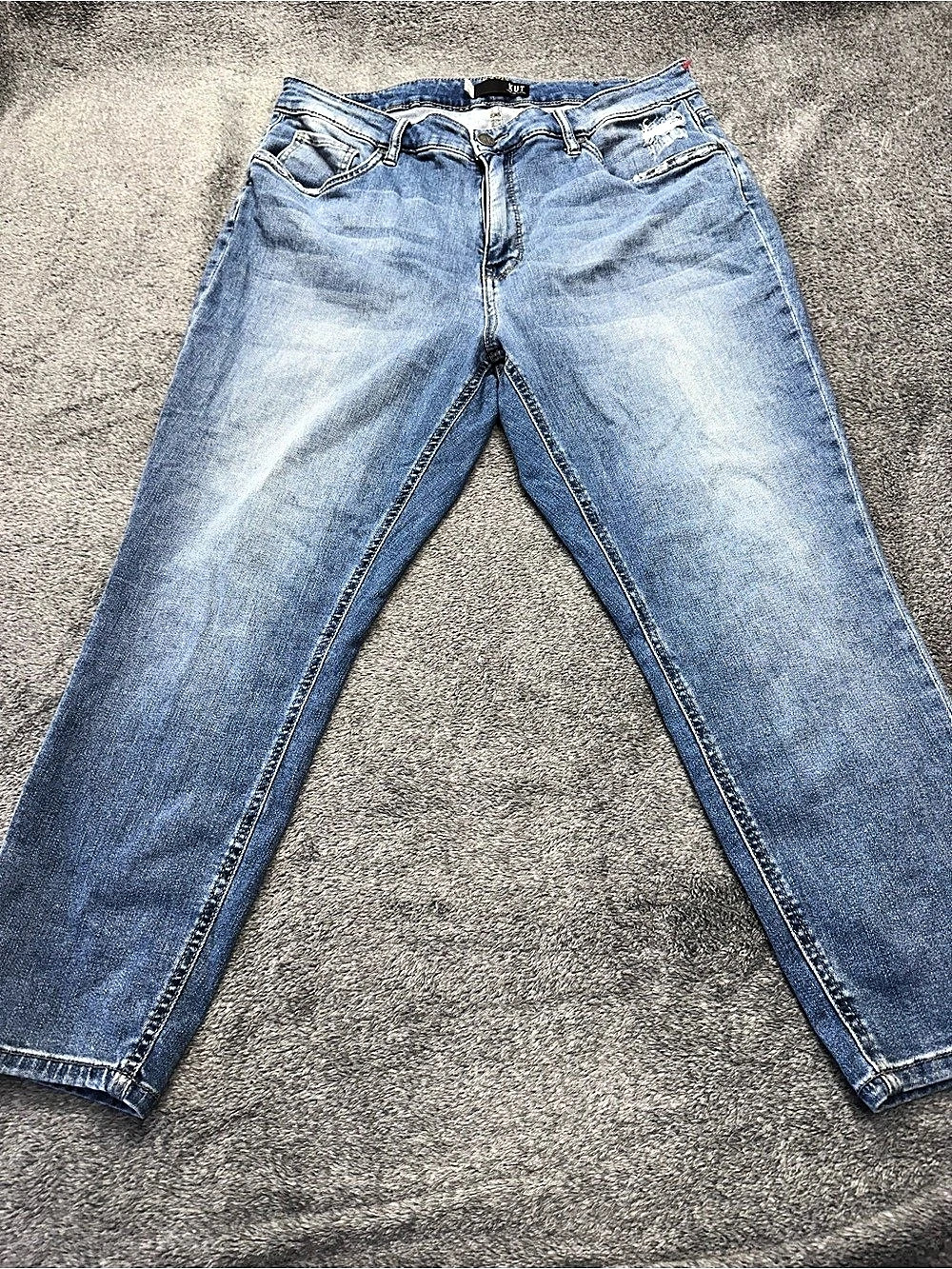 KUT from the Kloth Women's Skinny Jeans 14W Blue